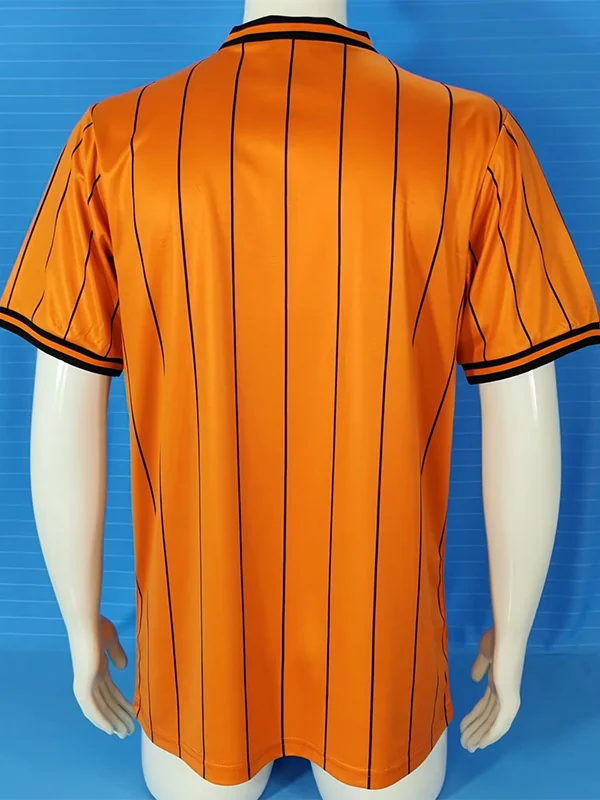 Wolves 1985/86 Retro Home Jersey Fan Version - Back View Wolves 1985/86 Retro Home Jersey Fan Version - Back View | KFCOOL