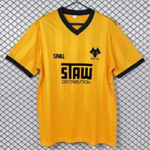 Wolves 1986/87 Retro Home Jersey Fan Version - Front View Wolves 1986/87 Retro Home Jersey Fan Version - Front View | KFCOOL