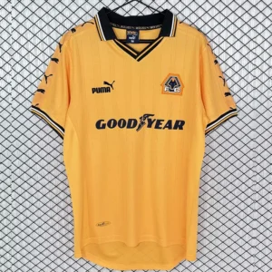 Wolves 1998/99 Retro Home Jersey Fan Version - Front View Wolves 1998/99 Retro Home Jersey Fan Version - Front View | KFCOOL
