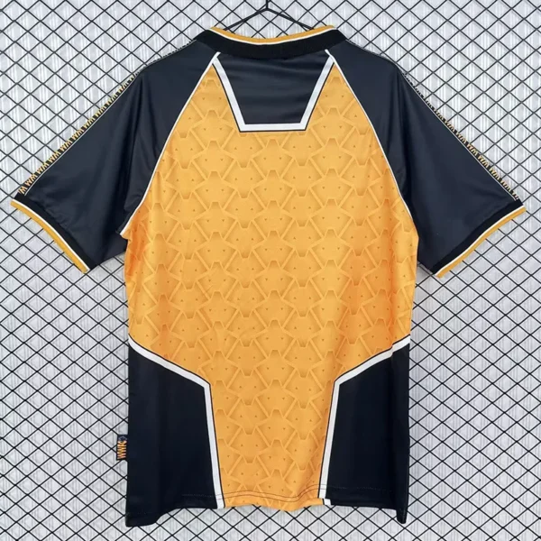 Wolves 1996/98 Retro Home Jersey Fan Version - Back View | KFCOOL
