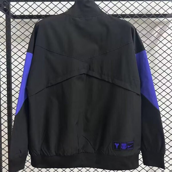 2026/27 BA Black Windbreaker 紫色在袖子上