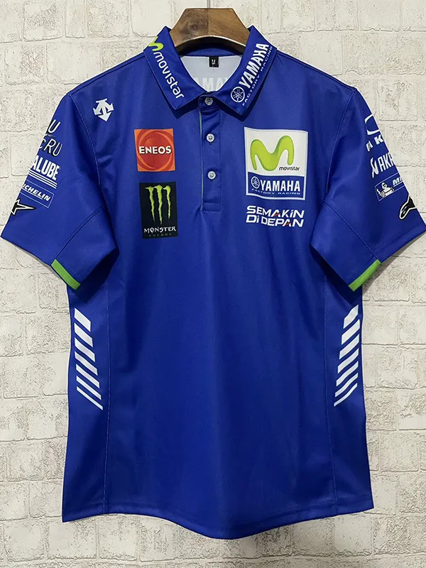 2024 Yamaha Blue Racing Polo Shirt