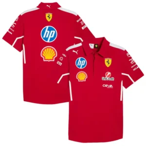 01-104 2025 Ferrari Racing Polo Shirt