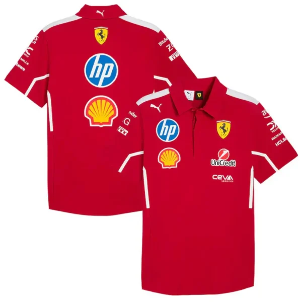 2025 Ferrari Racing Polo Shirt