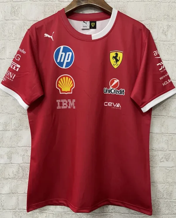 2025 Ferrari Red Racing T-Shirt