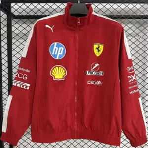 01-121 2025 Ferrari Red Racing Jacket