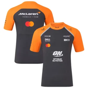 01-122 2025 McLaren Black Racing T-Shirt