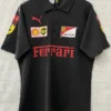 2025 Ferrari Black Racing Polo Shirt