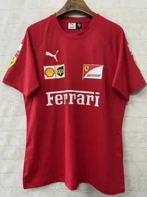 01-134 2025 Ferrari Red Racing T-Shirt