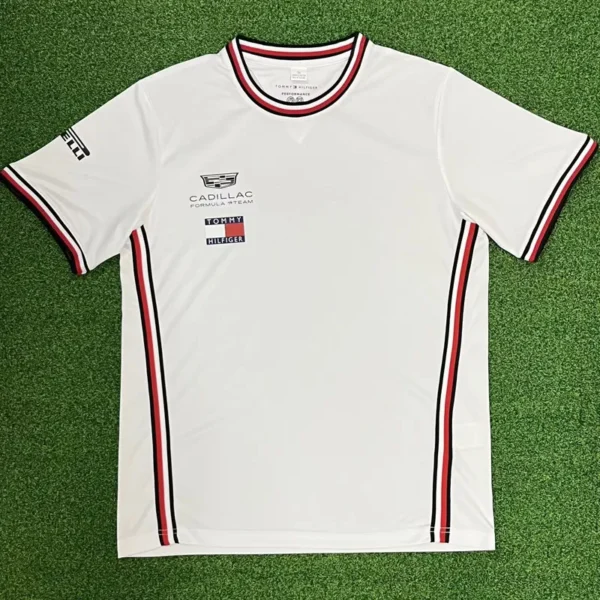 2026 Cadillac White Racing T-Shirt