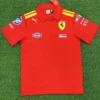 2026 Ferrari Red Racing Polo Shirt
