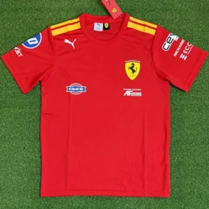 01-154 2026 Ferrari Red Racing T-Shirt