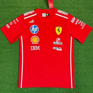 01-156 2026 Ferrari Red Racing T-Shirt
