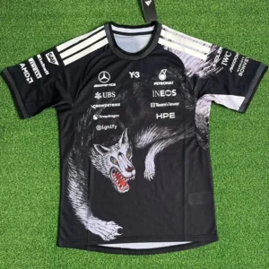 01-165 2026 Mercedes Black Racing T-Shirt