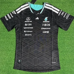 01-166 2026 Mercedes Black Racing T-Shirt