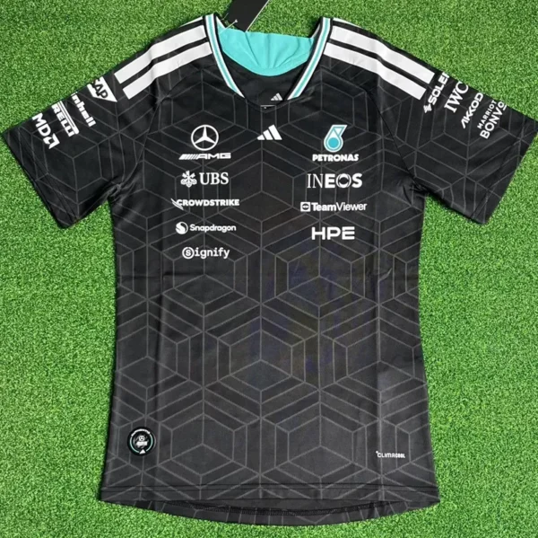 2026 Mercedes Black Racing T-Shirt