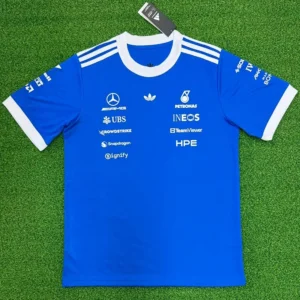 01-167 2026 Mercedes Blue Racing T-Shirt