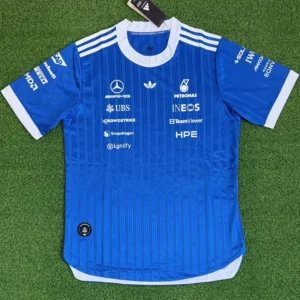 01-168 2026 Mercedes Blue Racing T-Shirt