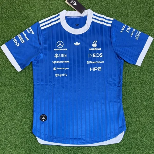 2026 Mercedes Blue Racing T-Shirt