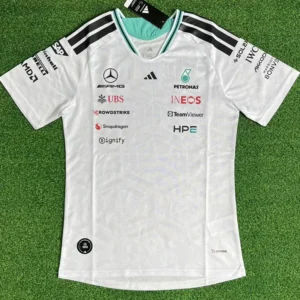 01-172 2026 Mercedes White Racing T-Shirt