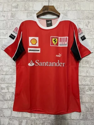 01-183 Ferrari Red Racing T-Shirt