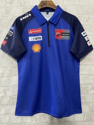 2024 Ducati Blue Racing Polo Shirt