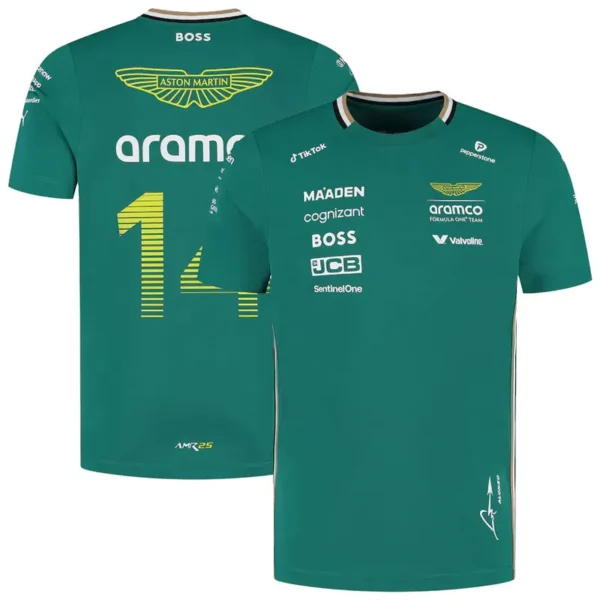 2024 Aston Martin Green Racing T-Shirt