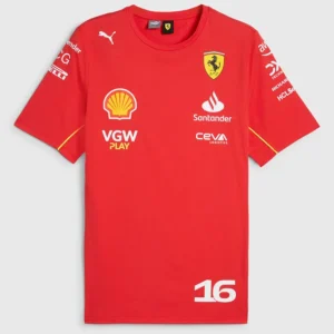 2024 Ferrari Red Racing T-Shirt