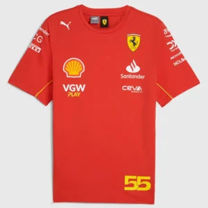 2024 Ferrari Red Racing T-Shirt