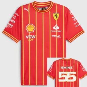 2024 Ferrari Red Racing T-Shirt