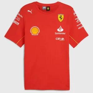 2024 Ferrari Red Racing T-Shirt