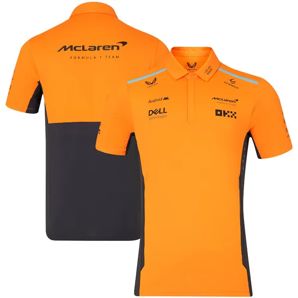 2024 McLaren Yellow Racing Polo Shirt
