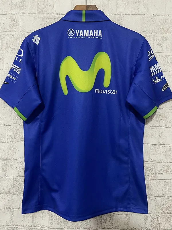 2024 Yamaha Blue Racing Polo Shirt