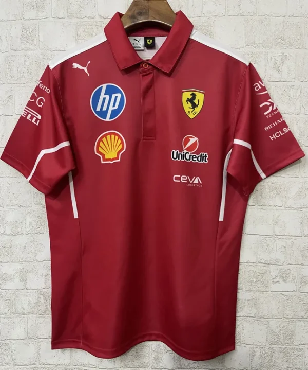 2025 Ferrari Racing Polo Shirt