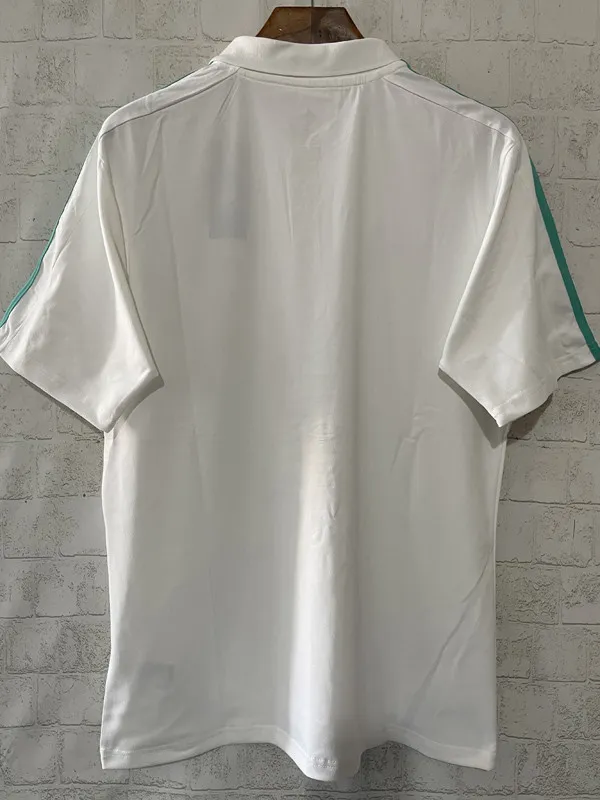 2025 Mercedes White Racing Polo Shirt
