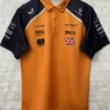 2025 McLaren Yellow Racing Polo Shirt