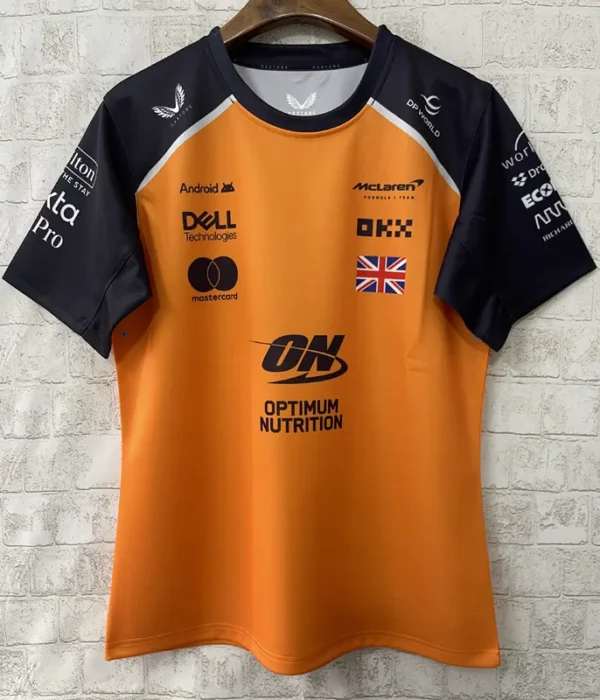 2025 McLaren Yellow Racing T-Shirt