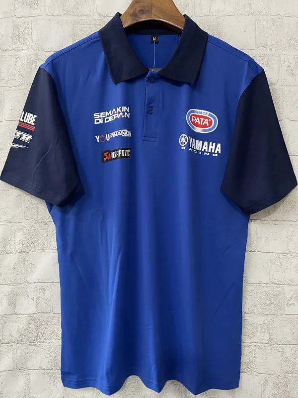 2025 Yamaha Blue Racing Polo Shirt