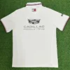 2026 Cadillac White Racing Polo Shirt