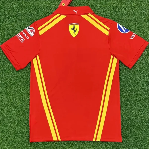 2026 Ferrari Red Racing Polo Shirt