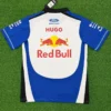 2026 Red Bull White Blue Racing Polo Shirt