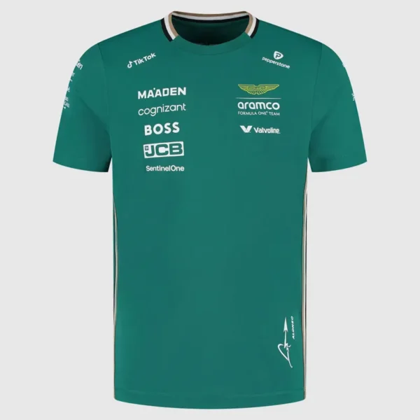 2024 Aston Martin Green Racing T-Shirt