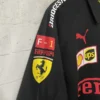 2025 Ferrari Black Racing Polo Shirt