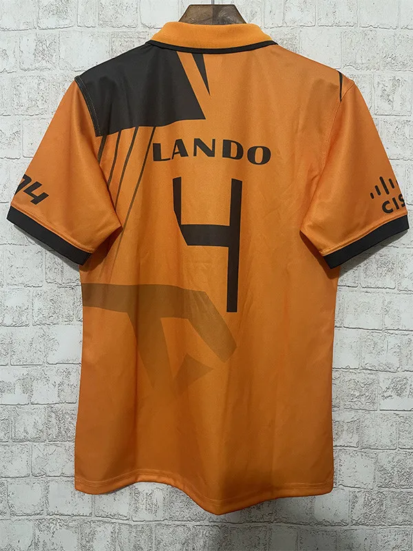 2024 McLaren Yellow Racing Polo Shirt