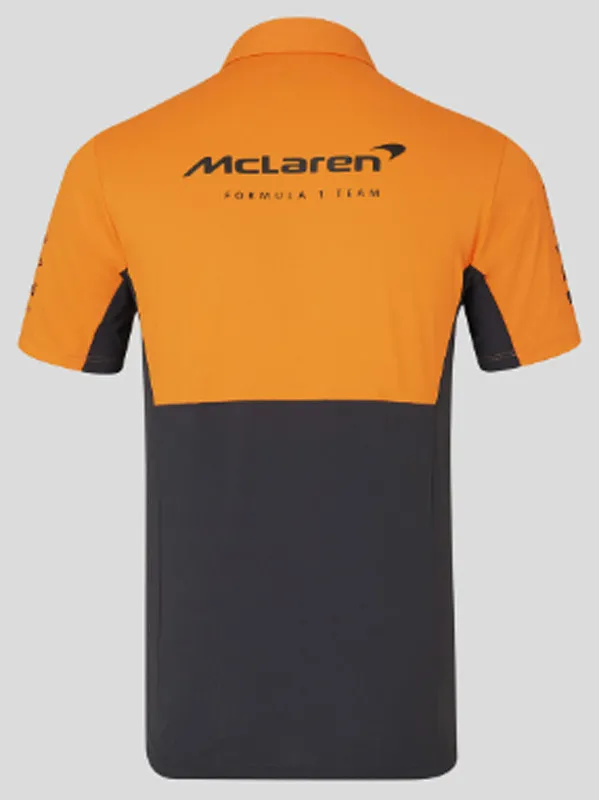 2024 McLaren Yellow Racing Polo Shirt