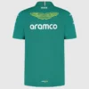 2025 Aston Martin Green Racing Polo Shirt