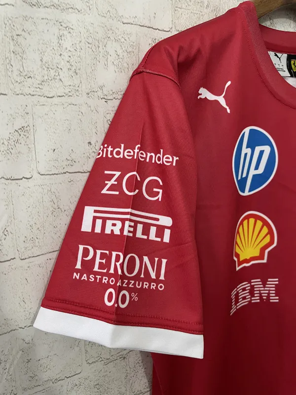 2025 Ferrari Red Racing T-Shirt