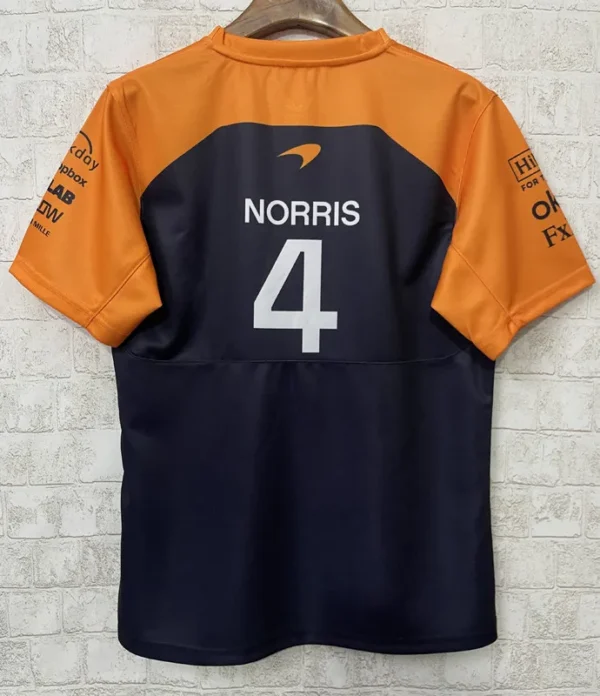 2025 McLaren Black Racing T-Shirt