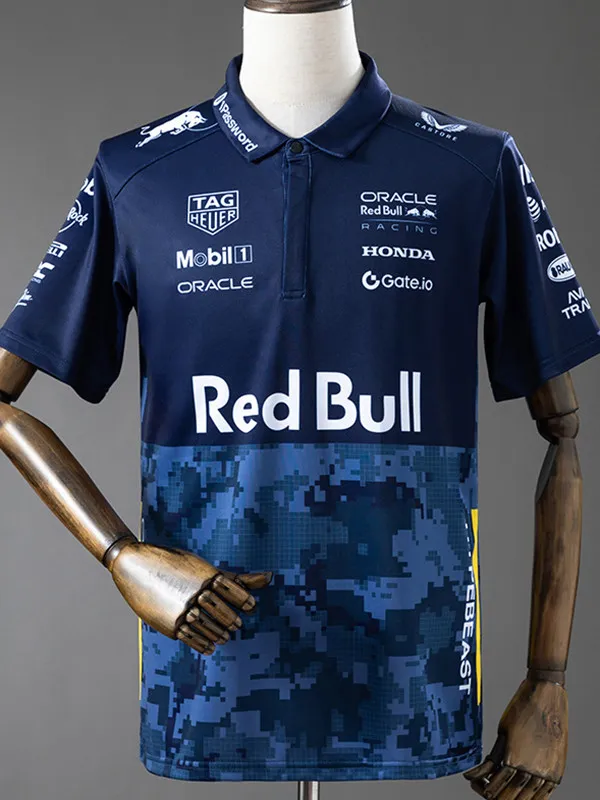 2025 Red Bull Royal Blue Racing Polo Shirt