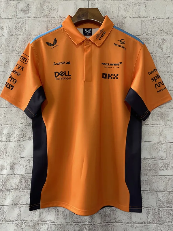 2024 McLaren Yellow Racing Polo Shirt